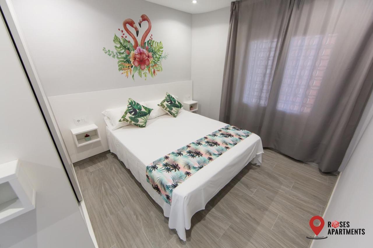Roses Apartments Tropical Loft Vista Mar Lateral Bagian luar foto